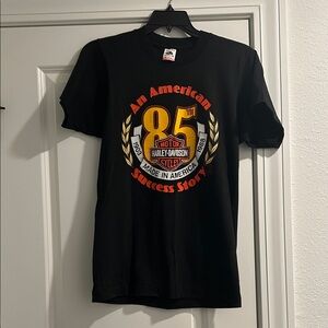 Harley-Davidson Black Graphic '85 Made in America' Tee